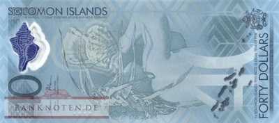 Solomon Islands - 40  Dollars (#037_UNC)