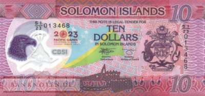 Salomonen - 10  Dollars (#039_UNC)