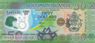 Solomon Islands - 50  Dollars - Replacement (#040R_UNC)