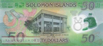 Salomonen - 50  Dollars - Golden Jubilee (#040_UNC)