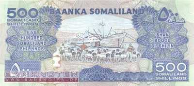 Somaliland - 500  Shillings (#006h_UNC)