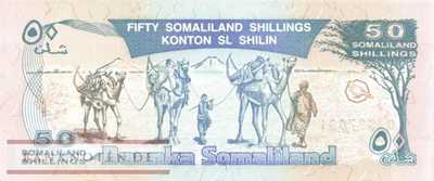 Somaliland - 50  Shillings (#007d_UNC)