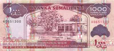 Somaliland - 1.000  Shillings (#020a_UNC)