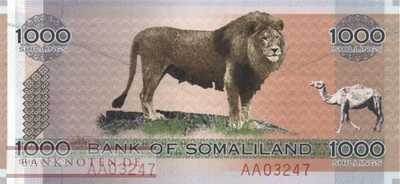 Somaliland - 1.000  Shillings (#CS01_UNC)