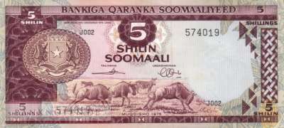 Somalia - 5  Shilin (#017a_AU)