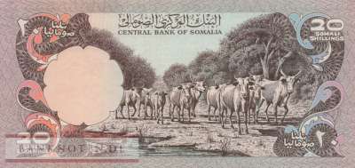Somalia - 20  Shilin (#023a_AU)