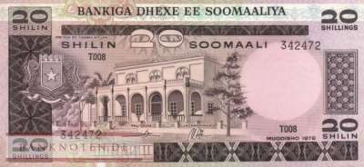 Somalia - 20  Shilin (#023a_UNC)