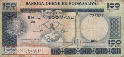 Somalia - 100  Shilin (#024a_F)