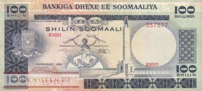Somalia - 100  Shilin (#030_VF)