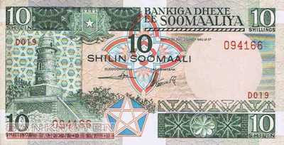 Somalia - 10  Shilin (#032c_UNC)