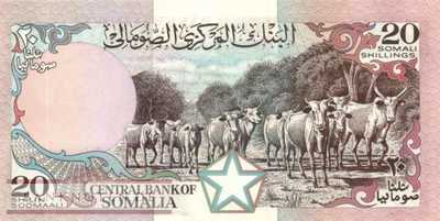Somalia - 20  Shilin (#033a_UNC)
