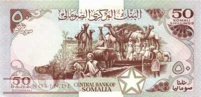 Somalia - 50  Shilin (#034d-U1_UNC)
