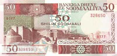 Somalia - 50  Shilin (#034d-U1_UNC)