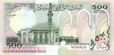 Somalia - 500  Shilin (#036c_UNC)