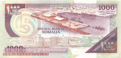 Somalia - 1.000  Shilin (#037a_UNC)