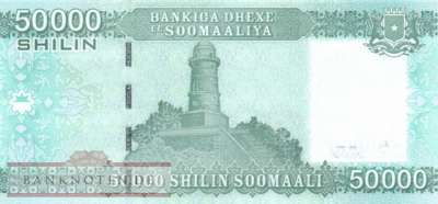 Somalia - 50.000  Shilin (#043_UNC)