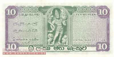 Sri Lanka - 10  Rupees (#074Ab_UNC)