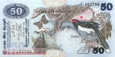 Sri Lanka - 50  Rupees (#087a_UNC)