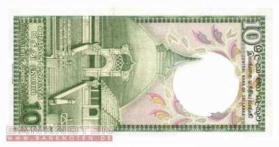 Sri Lanka - 10  Rupees (#096c_UNC)