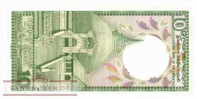 Sri Lanka - 10  Rupees (#096d_UNC)