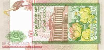 Sri Lanka - 10  Rupees (#102b_UNC)