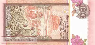 Sri Lanka - 100  Rupees (#105c_UNC)