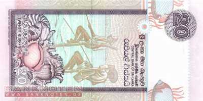 Sri Lanka - 20  Rupees (#109a_UNC)