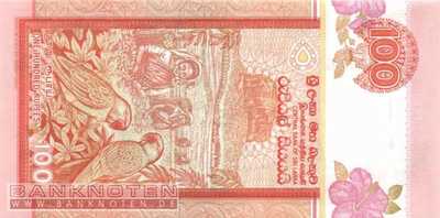 Sri Lanka - 100  Rupees (#111d_UNC)