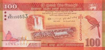 Sri Lanka - 100  Rupees (#125j_UNC)
