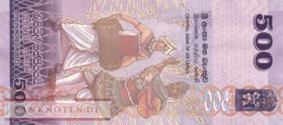 Sri Lanka - 500  Rupees (#126g_UNC)