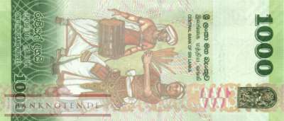 Sri Lanka - 1.000  Rupees (#127h_UNC)