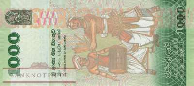 Sri Lanka - 1.000  Rupees (#127i_UNC)