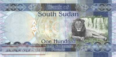 South Sudan - 100  Pounds - Replacement (#010R_UNC)