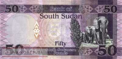 Südsudan - 50  Pounds (#014a_UNC)