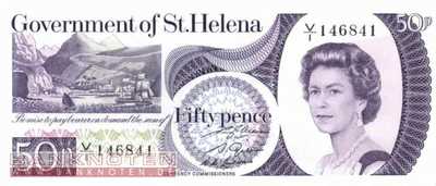 St.Helena - 50  Pence (#005a_UNC)