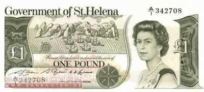 St.Helena - 1  Pound (#009a_UNC)