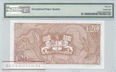 St.Helena - 20  Pounds - PMG 66 (#010a-PMG_UNC)