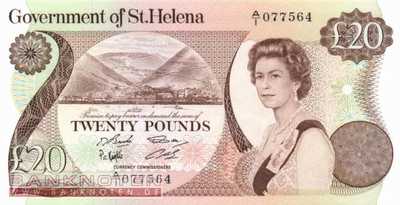 St.Helena - 20  Pounds (#010a_UNC)