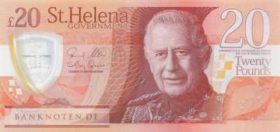 St.Helena - 20  Pounds (#016_UNC)