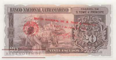 St. Thomas & Prince - 20  Escudos (#044a-2_UNC)