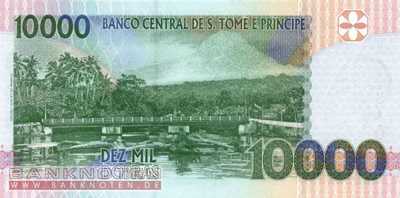 St. Thomas & Prince - 10.000  Dobras (#066a_UNC)