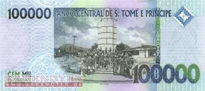 St. Thomas & Prince - 100.000  Dobras (#069a_UNC)