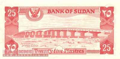 Sudan - 25  Piastres (#023_UNC)