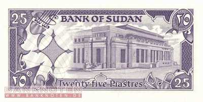 Sudan - 25  Piastres (#037_UNC)