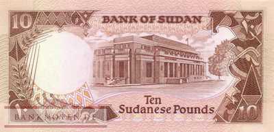 Sudan - 10  Pounds (#041c_UNC)
