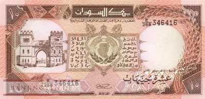 Sudan - 10  Pounds (#041c_UNC)