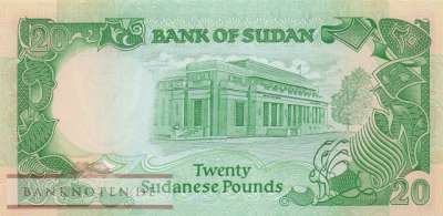 Sudan - 20  Pounds (#042a_UNC)