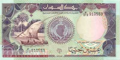 Sudan - 20  Pounds (#047_UNC)