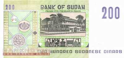 Sudan - 200 Dinars (#057b_UNC)