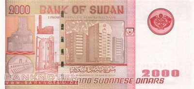 Sudan - 2.000 Dinars (#062_UNC)